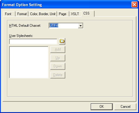 CSS Setting